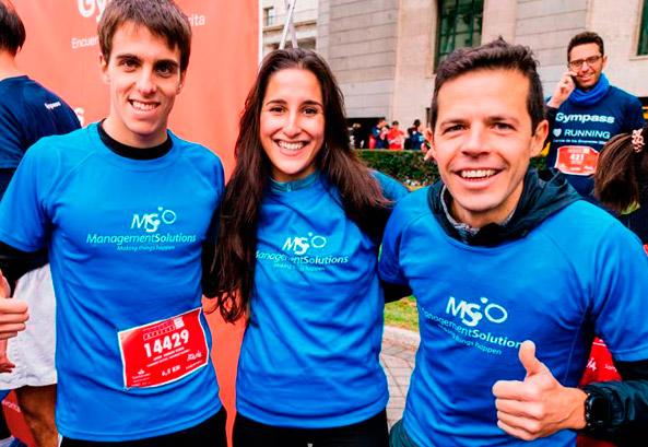 Management Solutions achieves second place in the Madrid Corporate Run