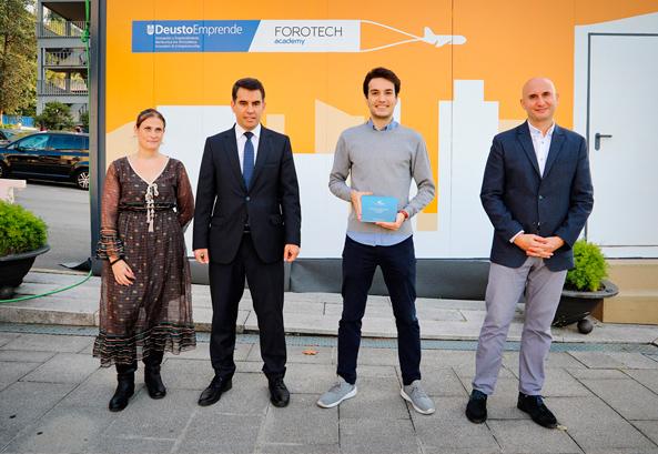 Award to the best Engineering FYP at Deusto for the 2020/2021 academic year
